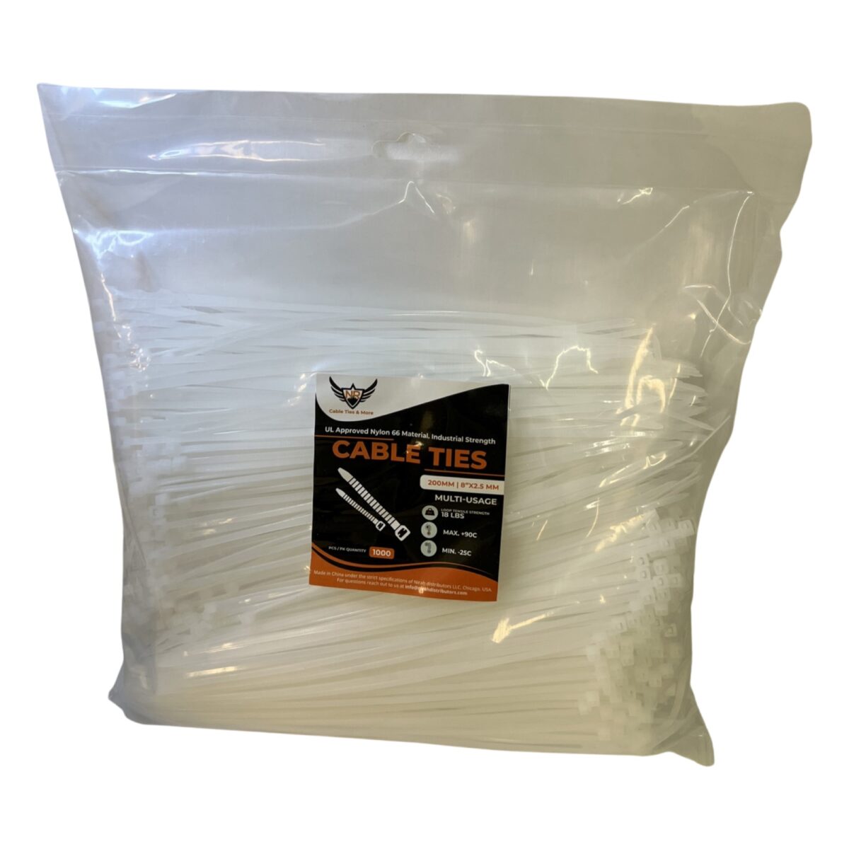 Reusable and Heavy Duty Zip Tie Distributor in USA By Zip Ties Online